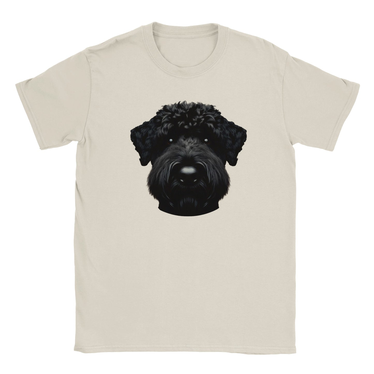 Black Russian Terrier natural Coloured T-shirt