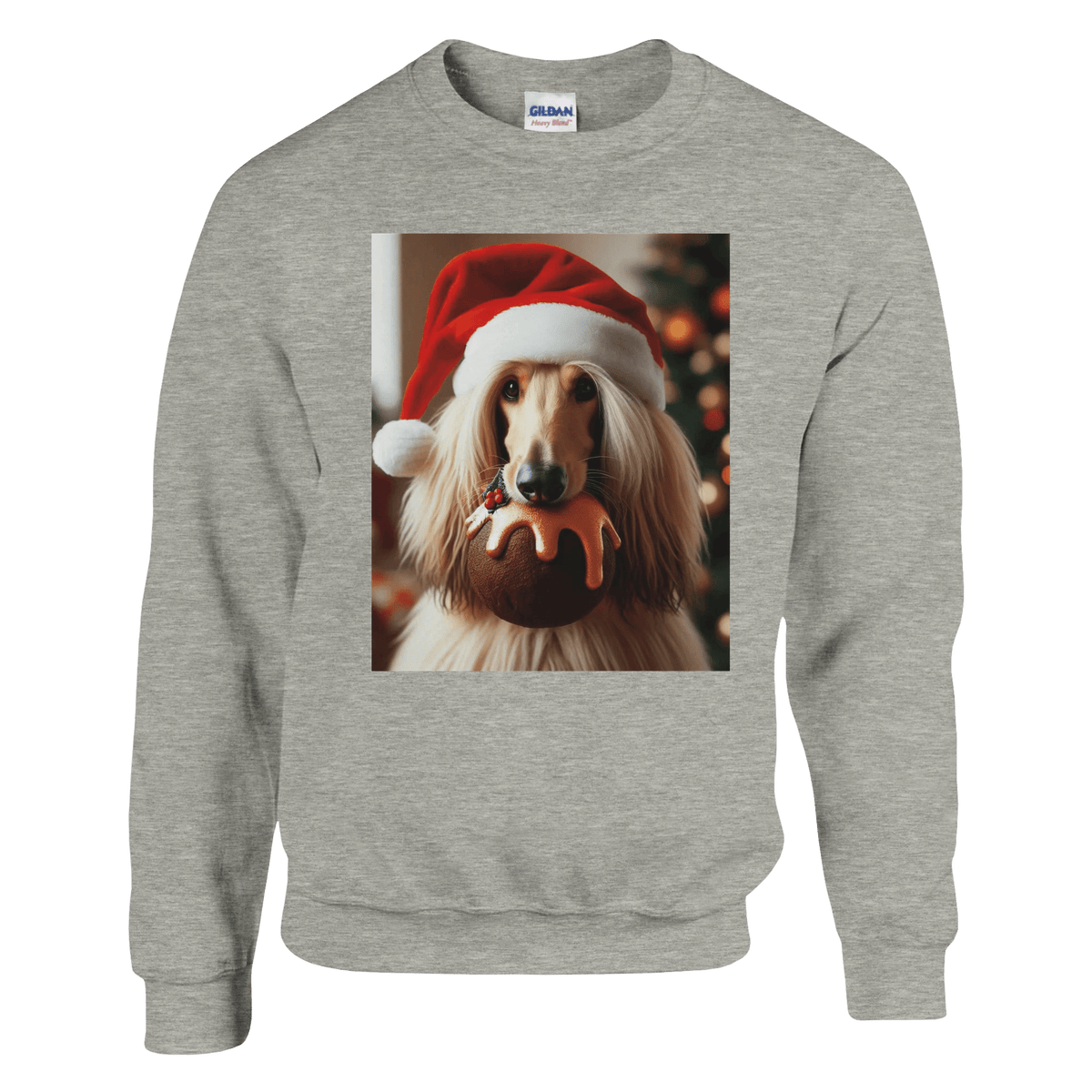 Afghan Hound Christmas Sweatshirt - Petselfie