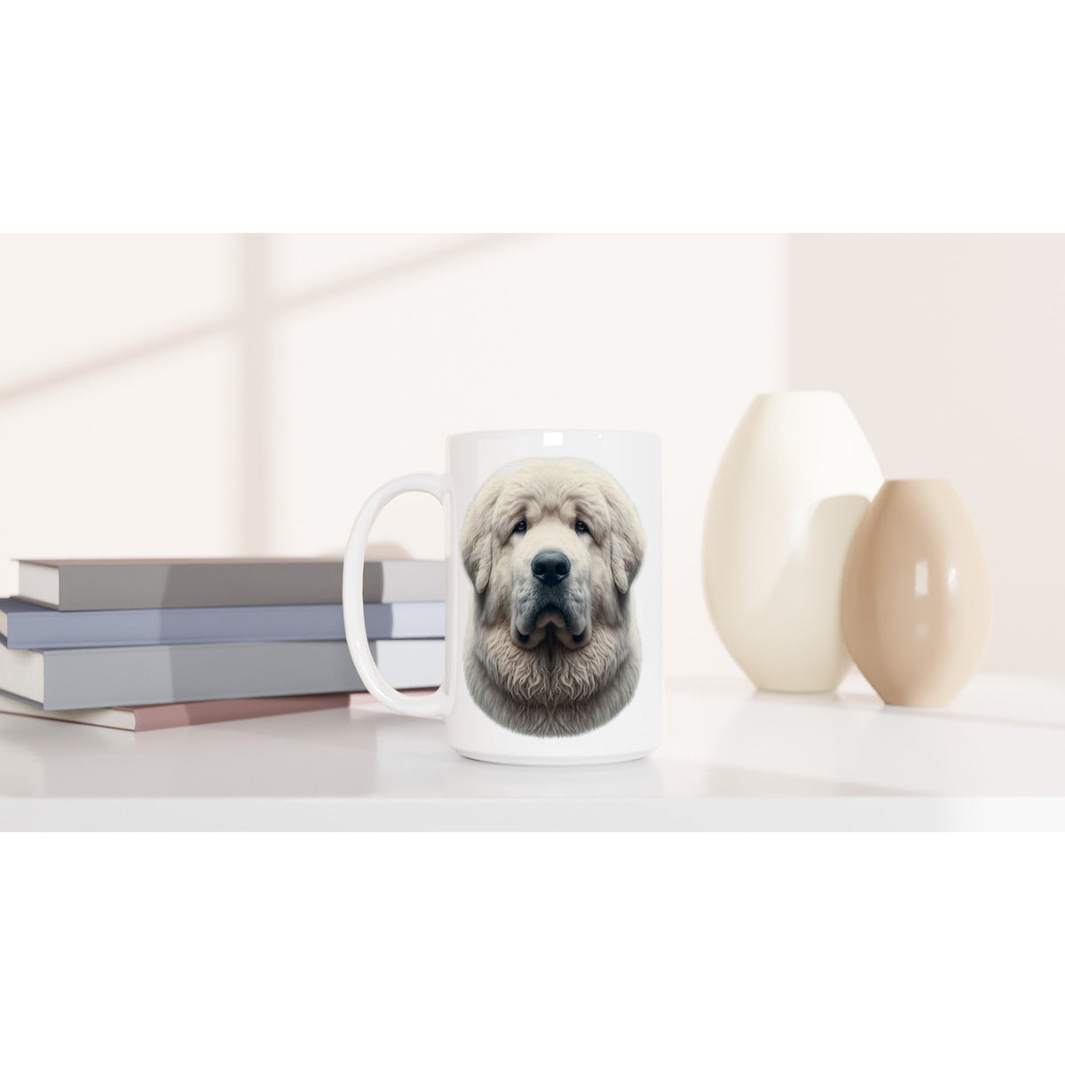 Akbash Dog Mug - PetSelfie - Petselfie