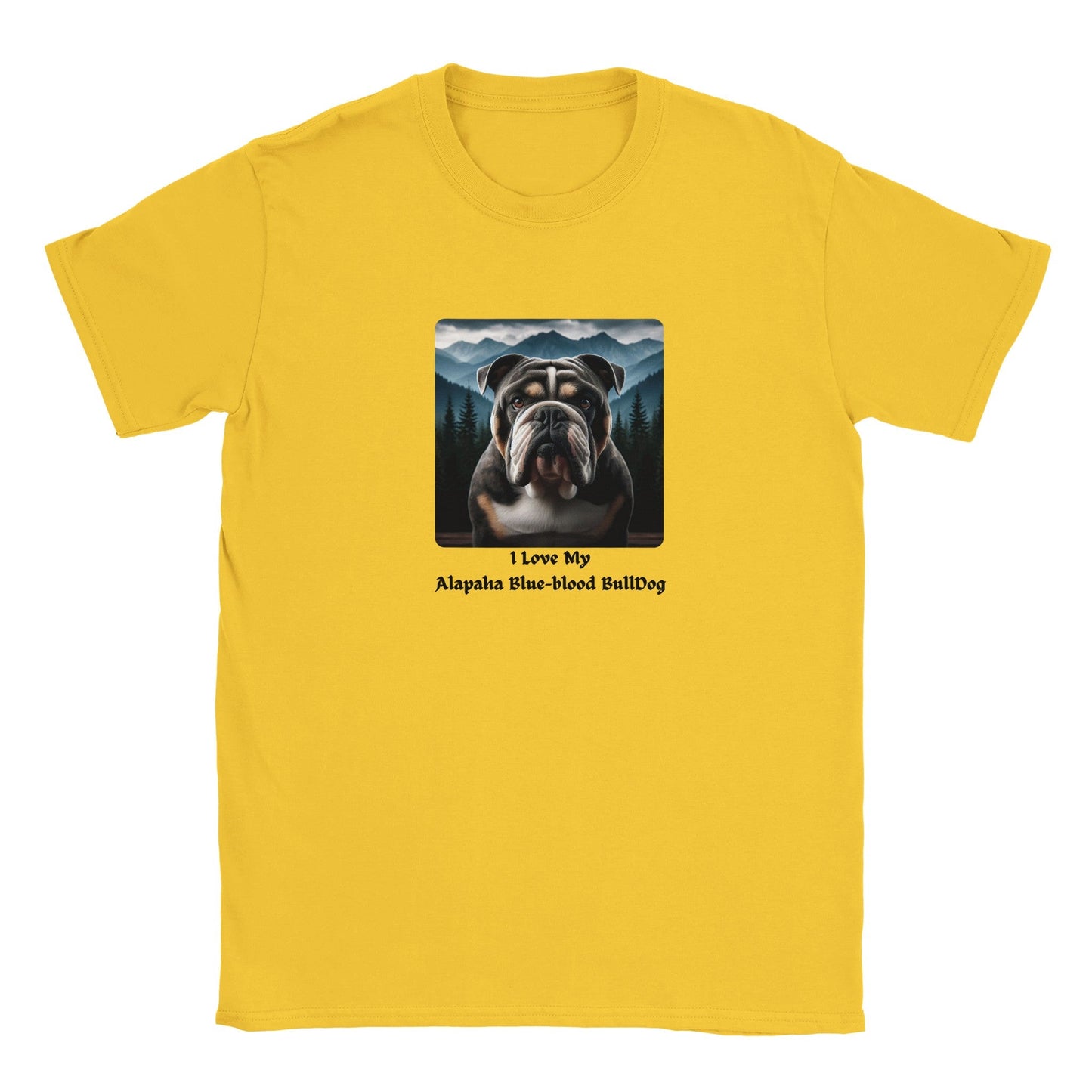Alapaha Blue - blood BullDog T-Shirt - PetSelfie - Petselfie