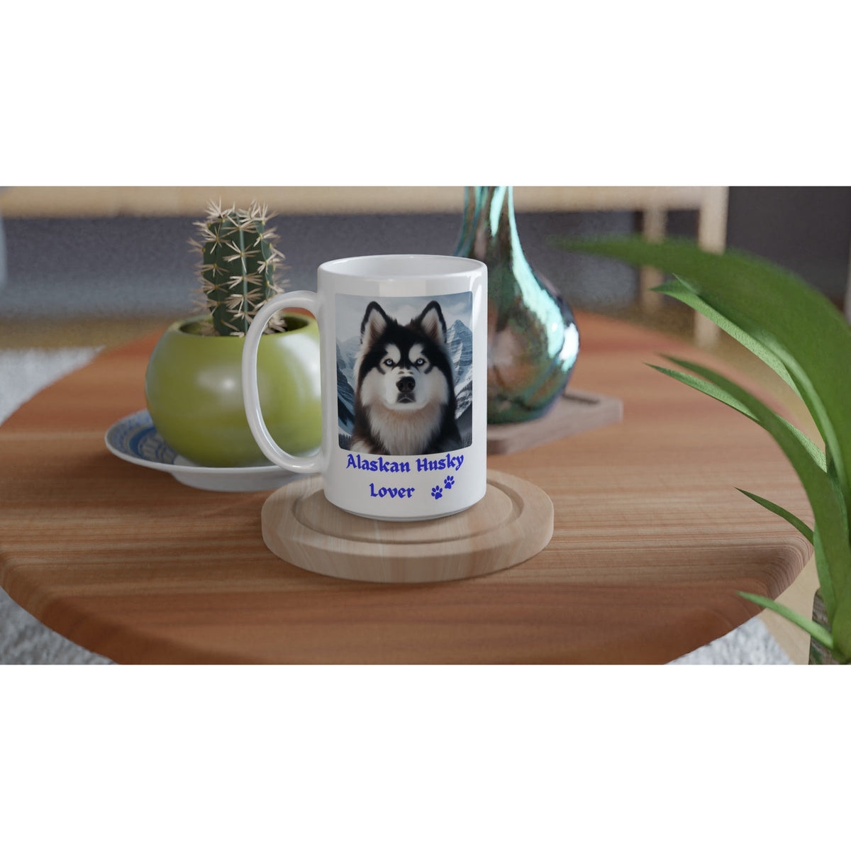Alaskan Husky Mug - PetSelfie - Petselfie