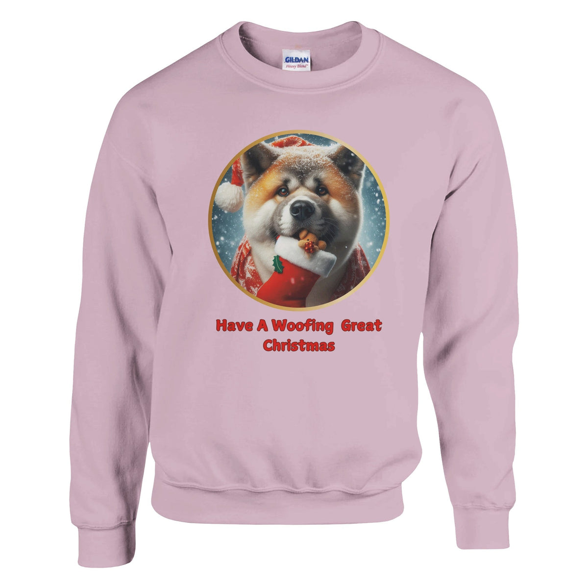 American Akita Christmas Sweatshirt - Petselfie