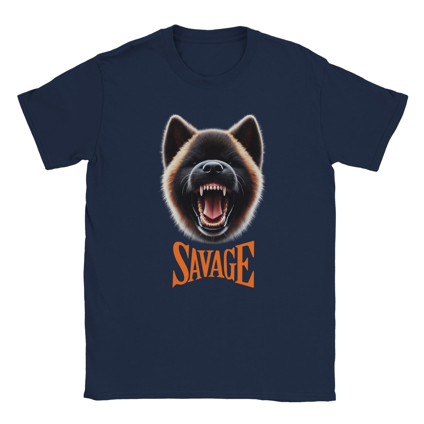 American Akita Puppy SAVAGE T-shirt - Petselfie