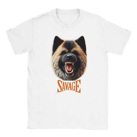 American Akita SAVAGE T-shirt - Petselfie