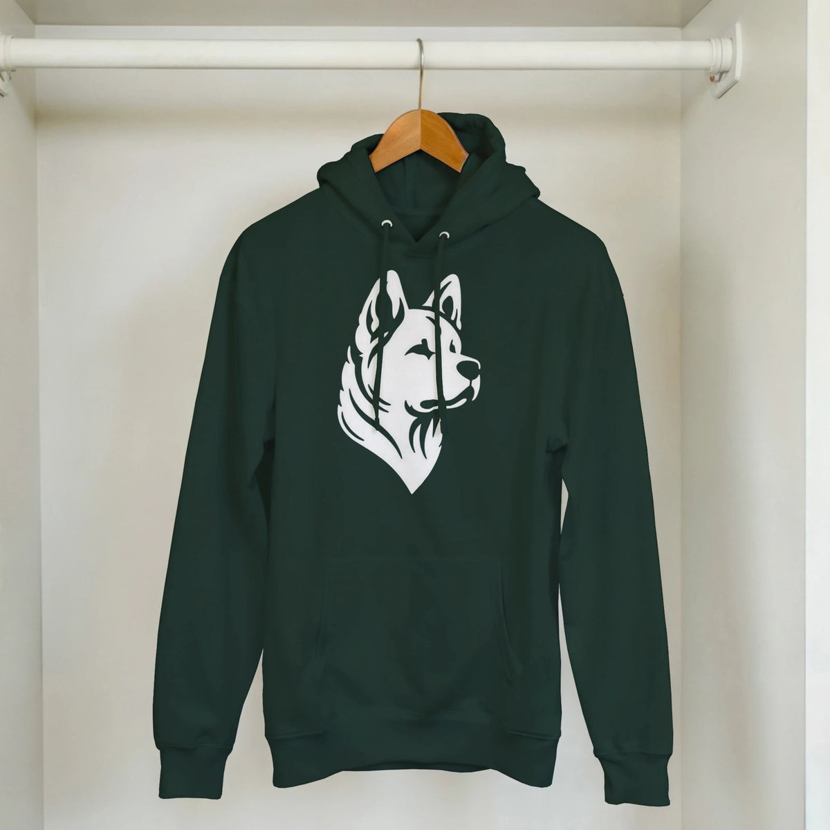 American Akita Silhouette Hoodie - Petselfie