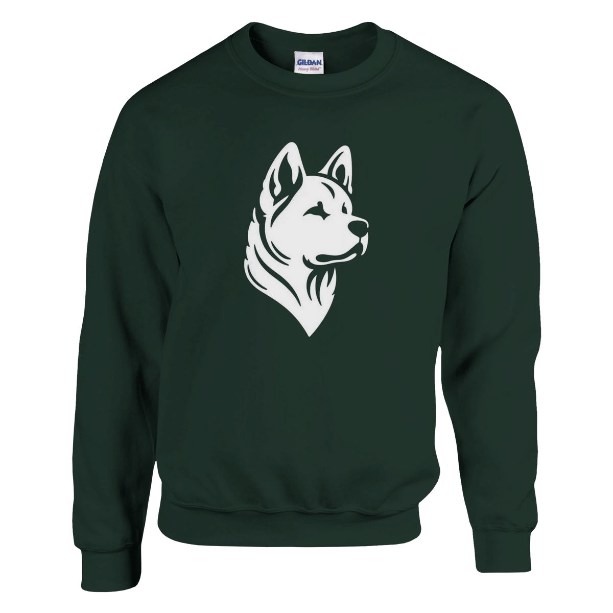 American Akita Silhouette Sweatshirt - Petselfie