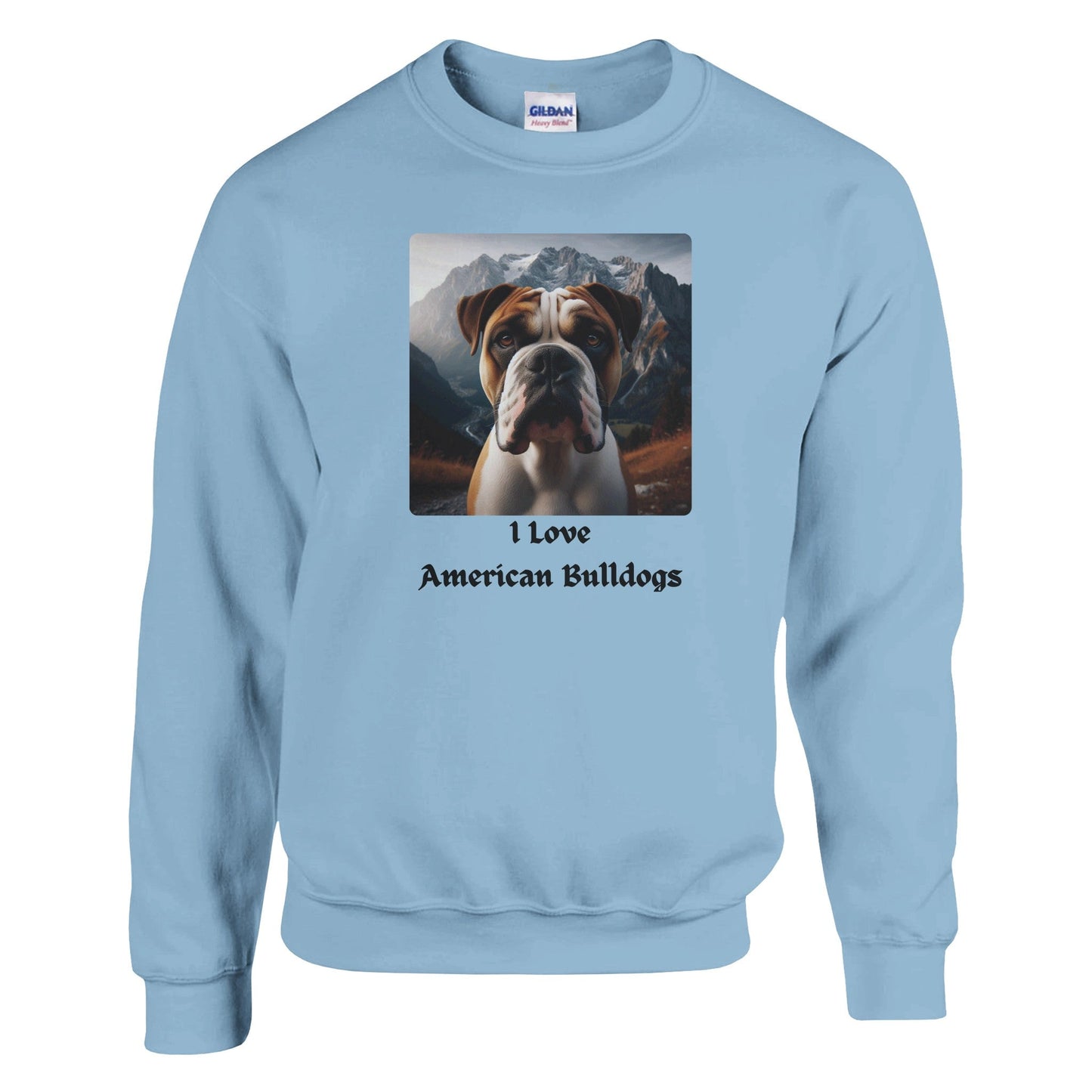 American Bulldog Sweatshirt - Petselfie - Petselfie