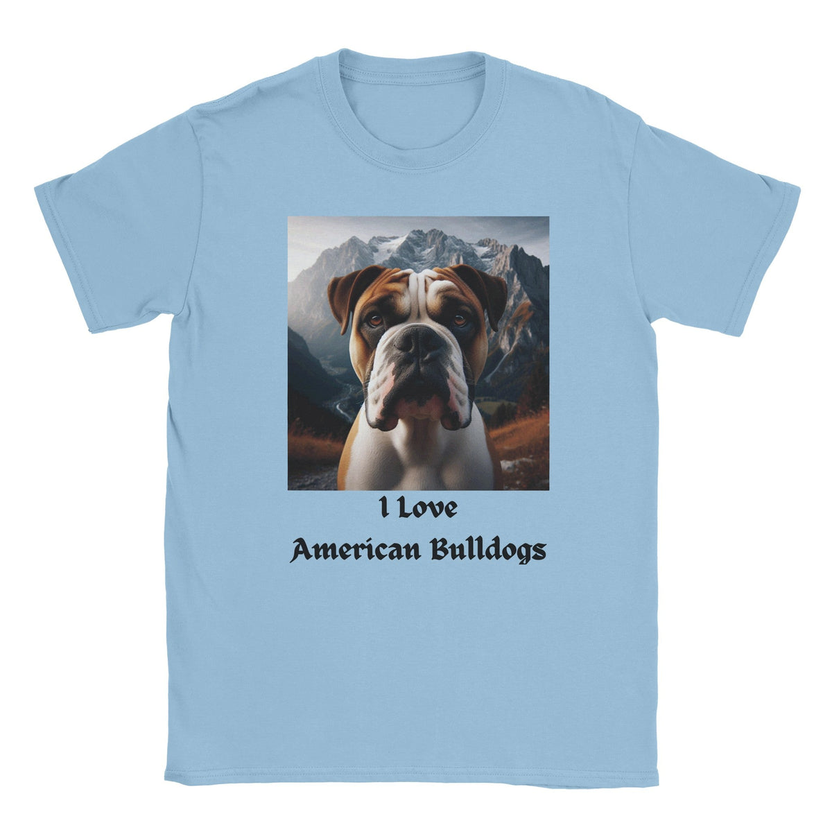 American Bulldog T-shirt - Petselfie - Petselfie