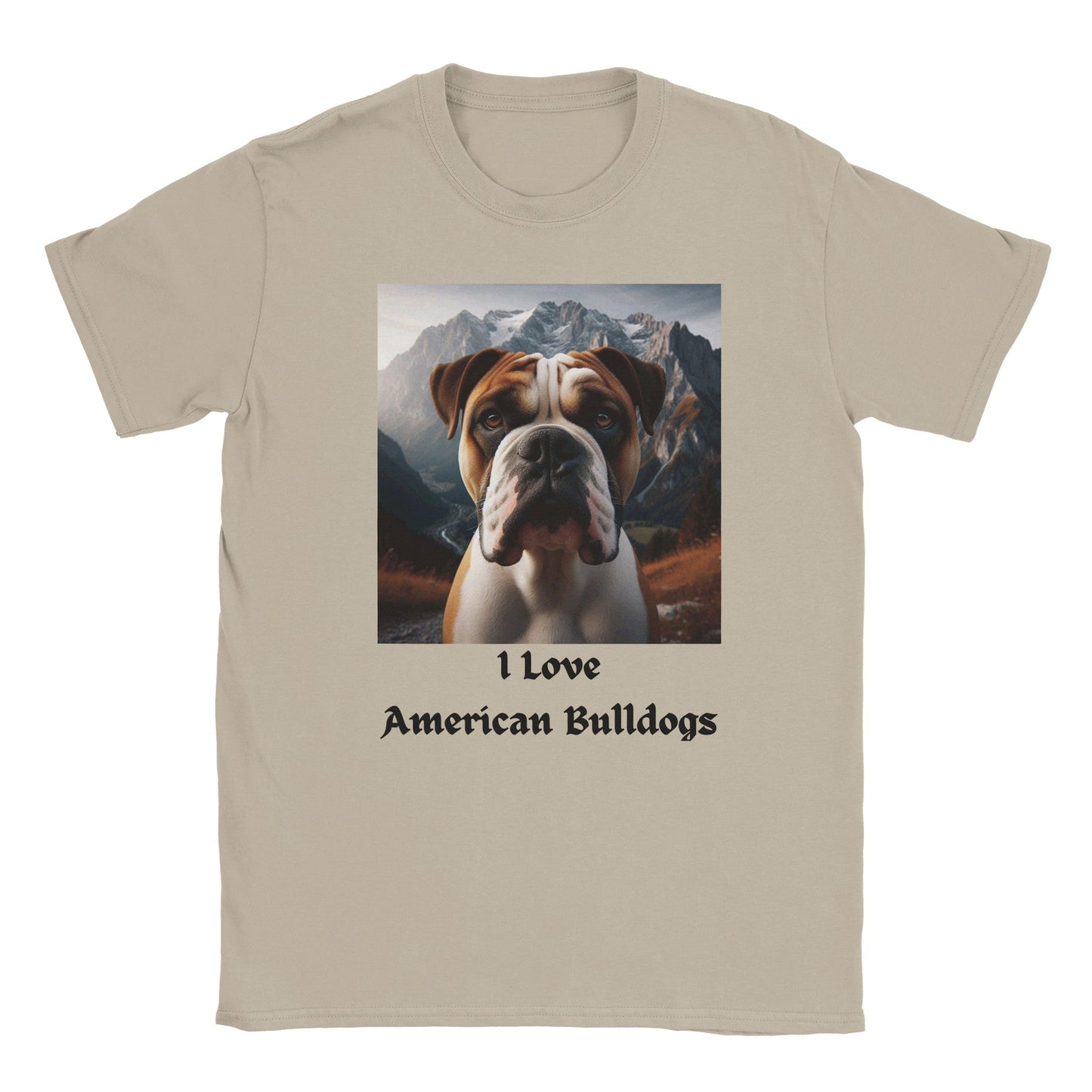 American Bulldog T-shirt - Petselfie - Petselfie