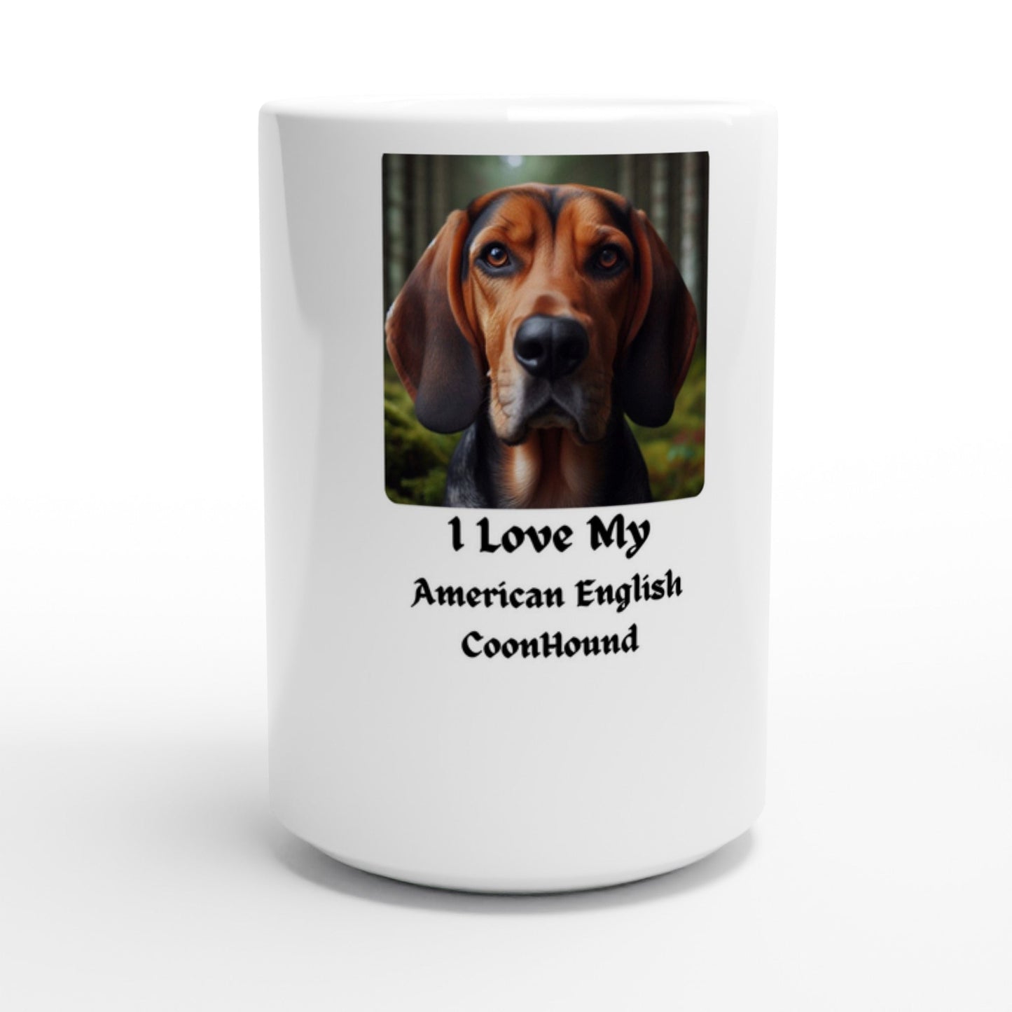 American English Coonhound Mug - PetSelfie - Petselfie