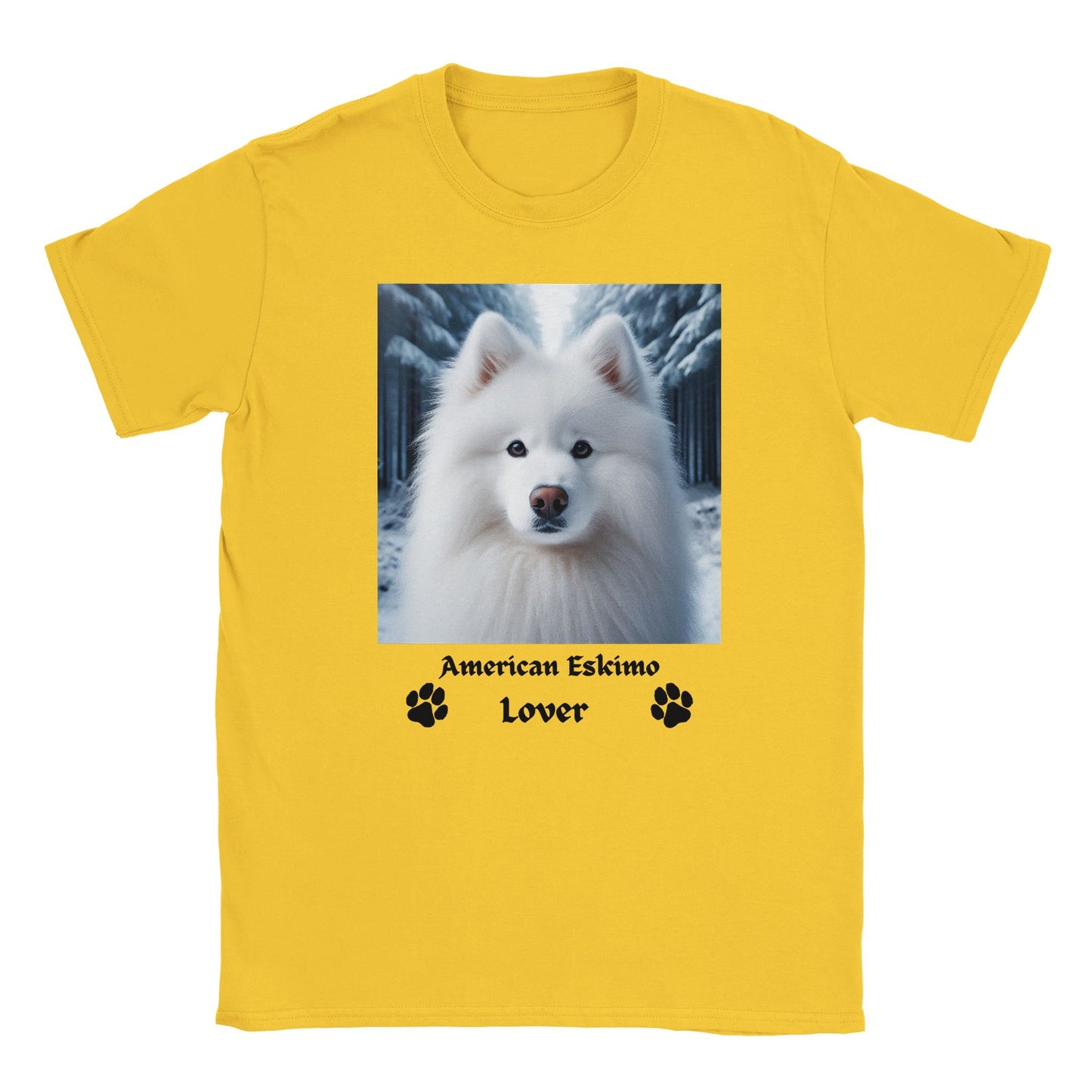 American Eskimo Dog T-shirt - PetSelfie - Petselfie