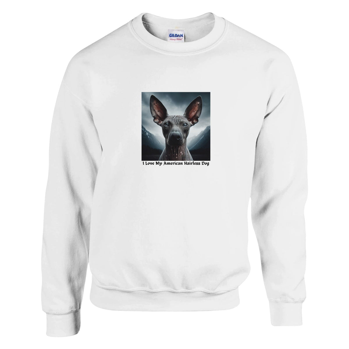 American Hairless Dog Sweatshirt - PetSelfie - Petselfie