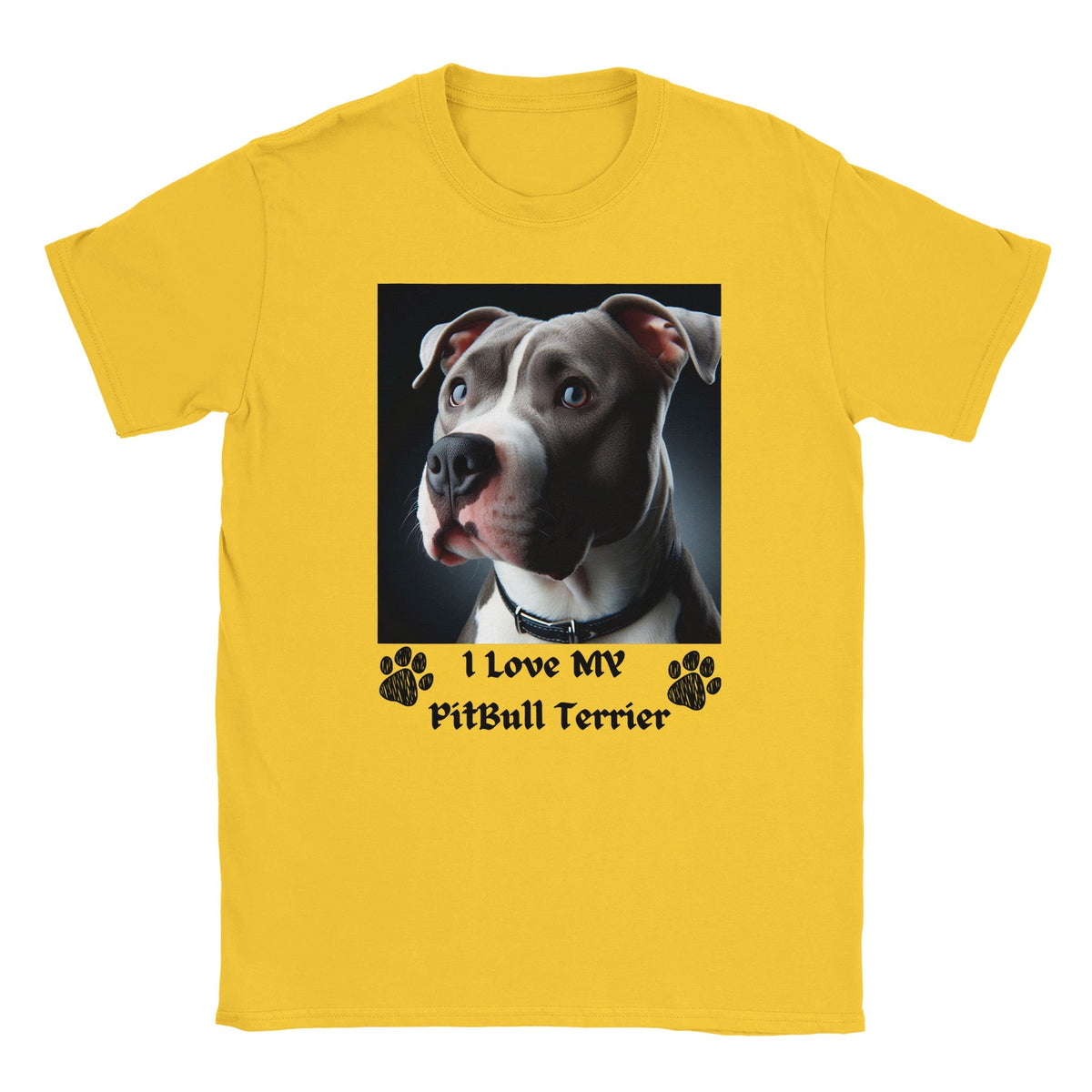American Pit bull Terrier T-shirt - PetSelfie - Petselfie