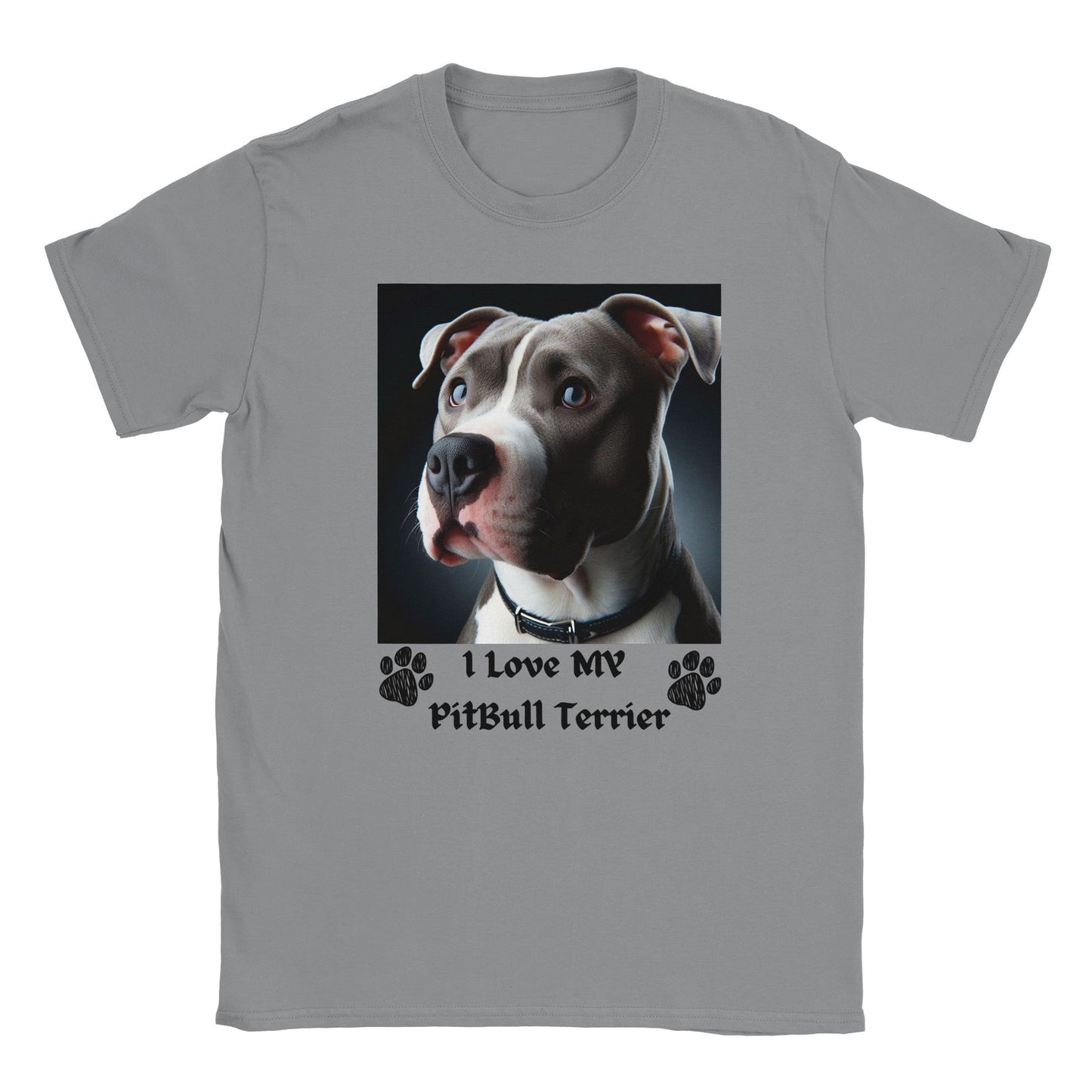 American Pit bull Terrier T-shirt - PetSelfie - Petselfie
