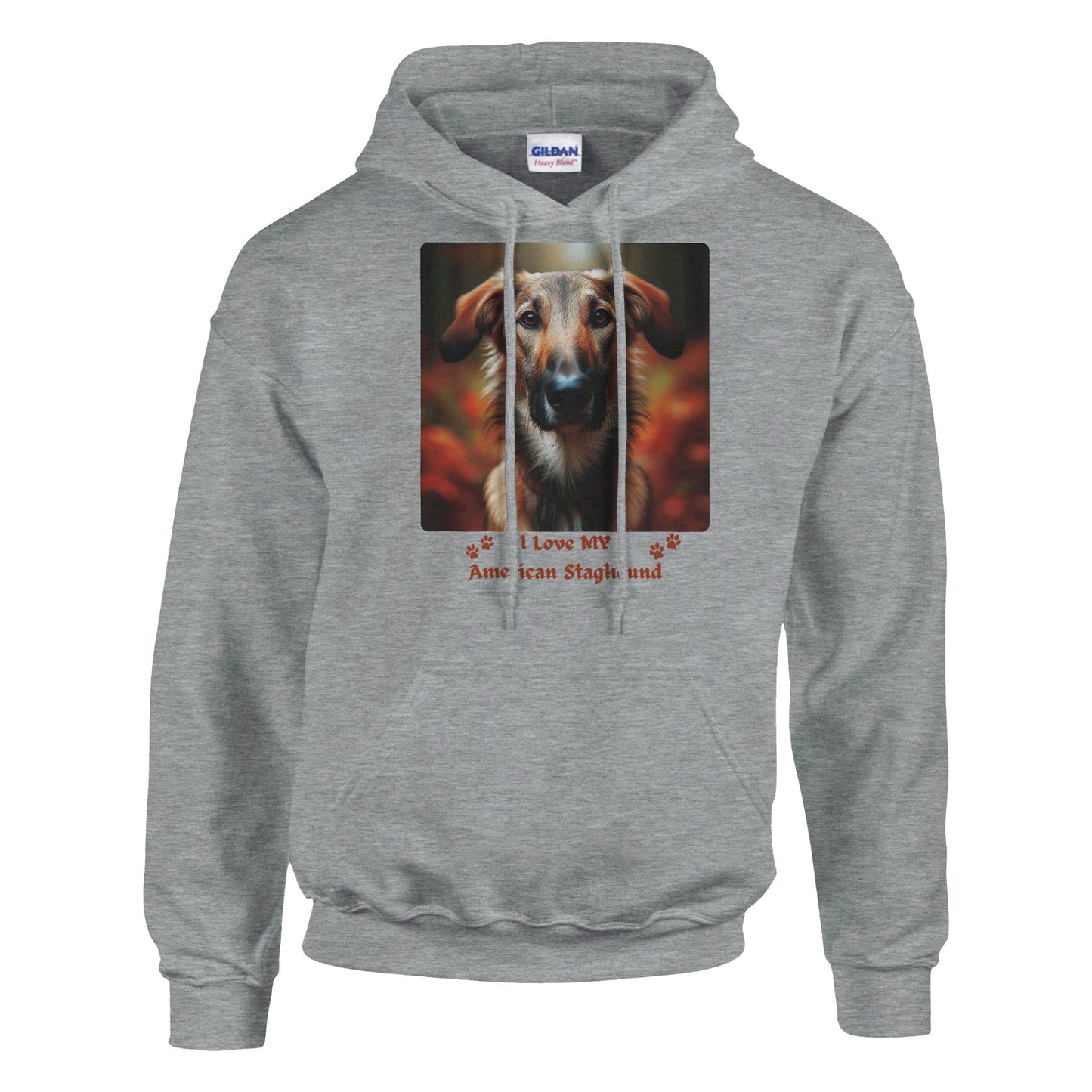 American Staghound Hoodie - PetSelfie - Petselfie