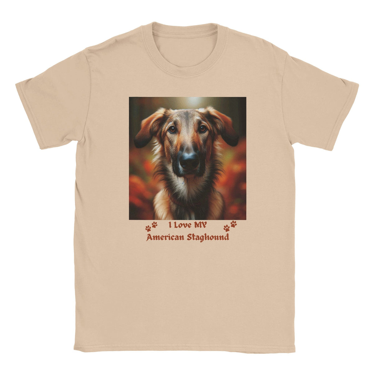 American Staghound T-Shirt - PetSelfie - Petselfie
