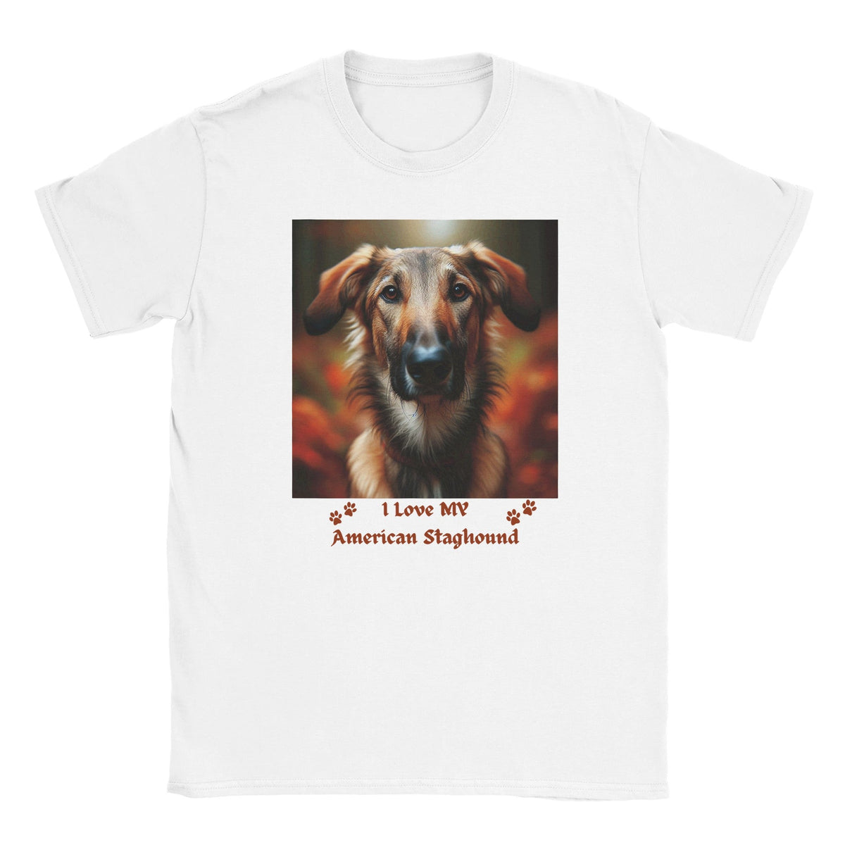American Staghound T-Shirt - PetSelfie - Petselfie