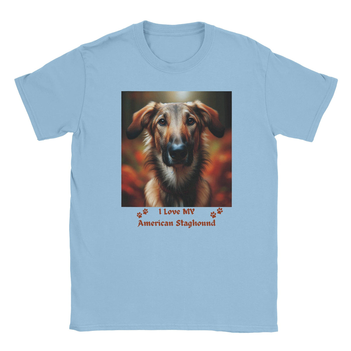 American Staghound T-Shirt - PetSelfie - Petselfie
