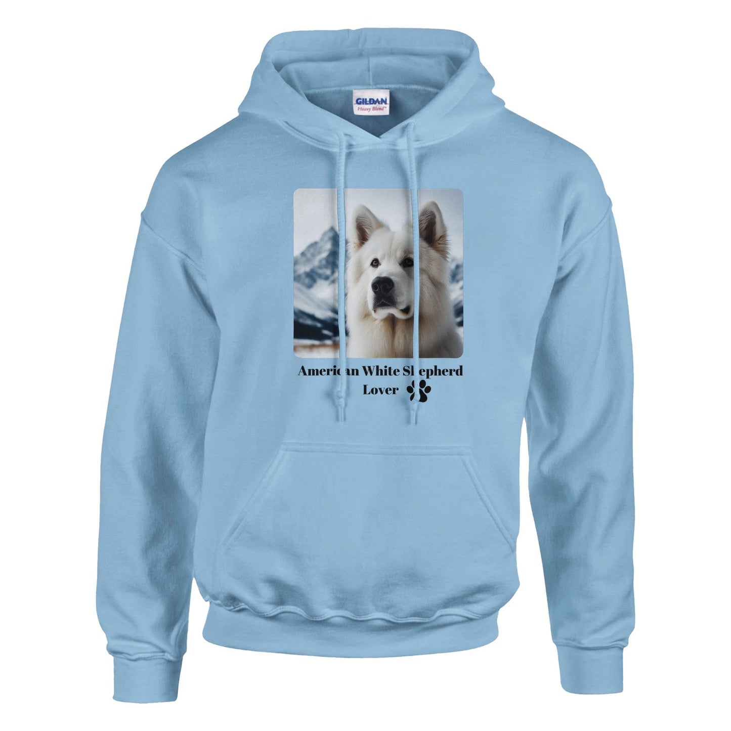 American White Shepherd Hoodie - PetSelfie - Petselfie