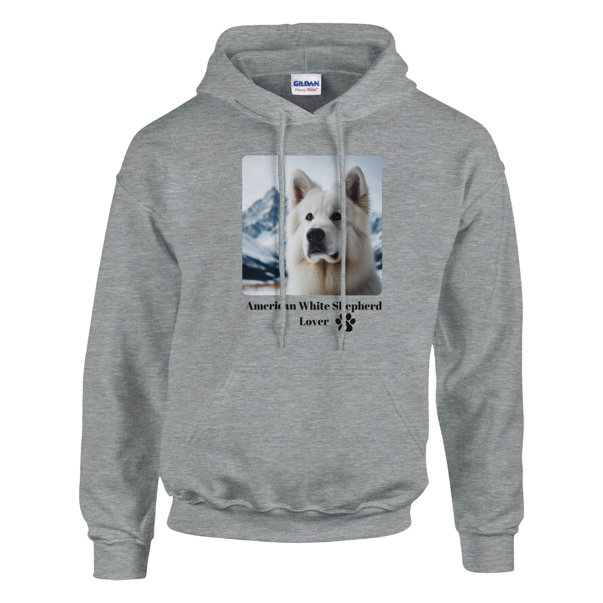 American White Shepherd Hoodie - PetSelfie - Petselfie