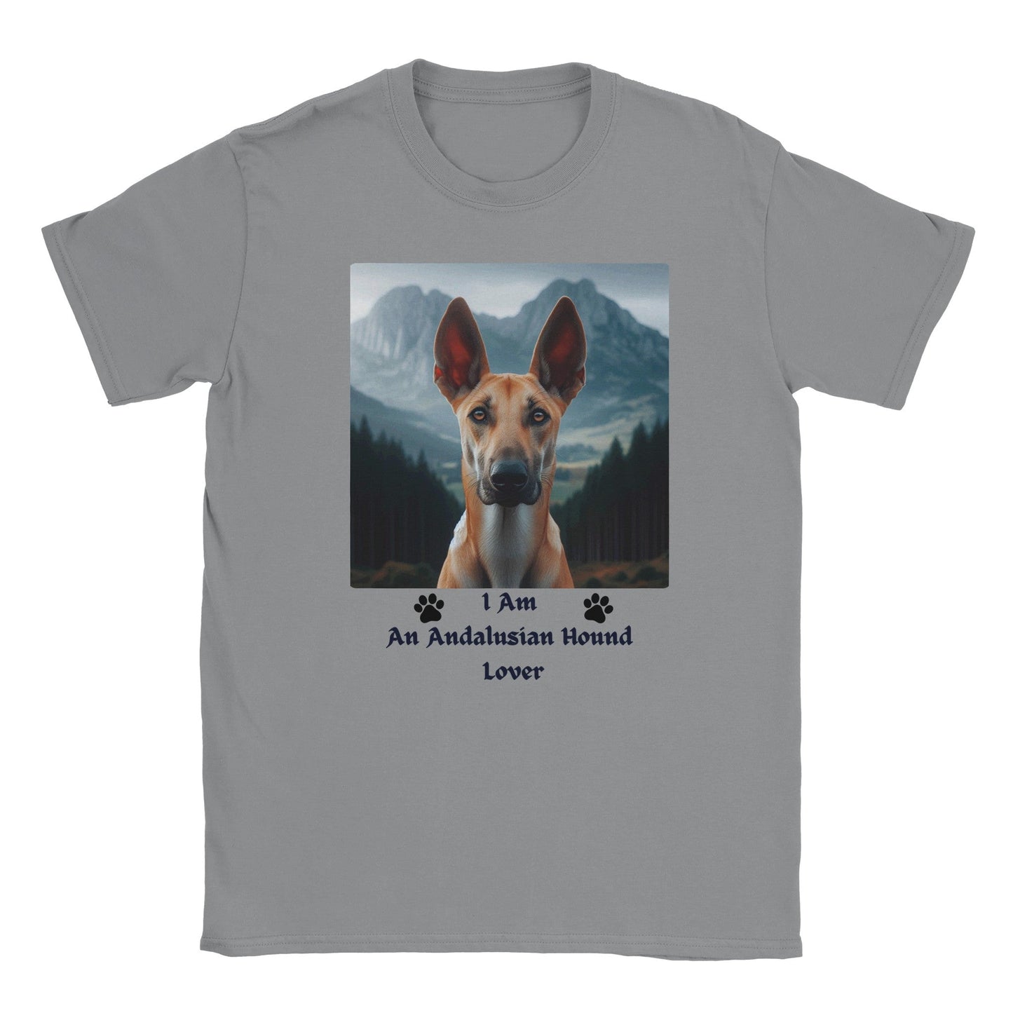 Andalusian Hound Classic Unisex Crewneck T-shirt - Petselfie