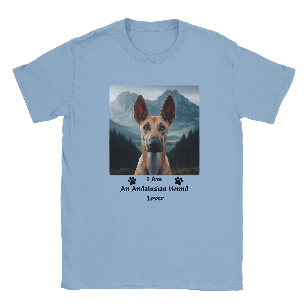 Andalusian Hound Classic Unisex Crewneck T-shirt - Petselfie
