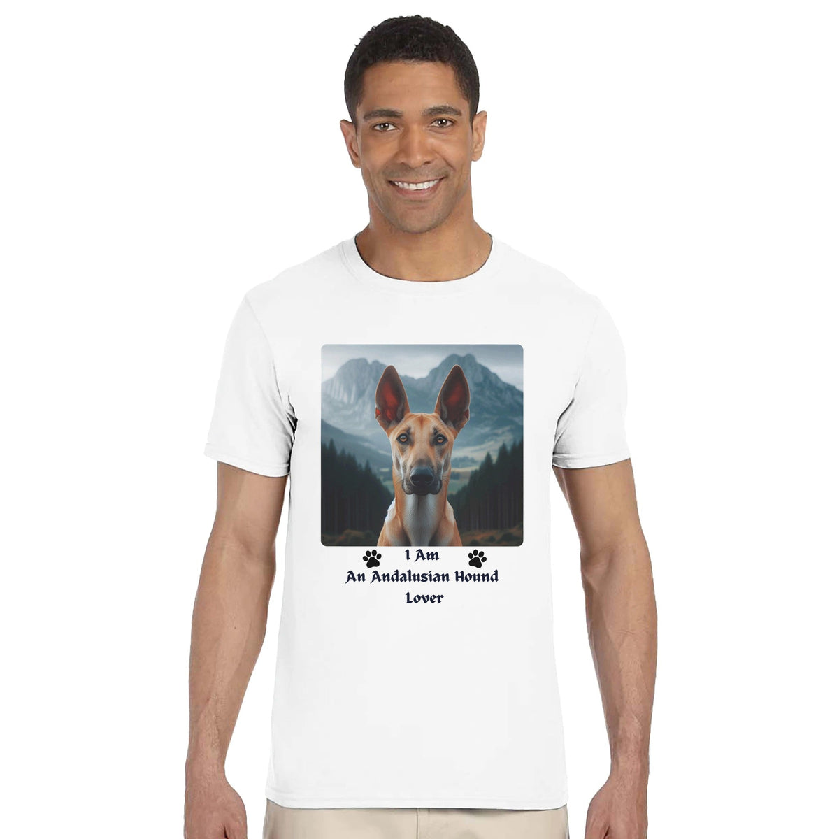 Andalusian Hound Classic Unisex Crewneck T-shirt - Petselfie