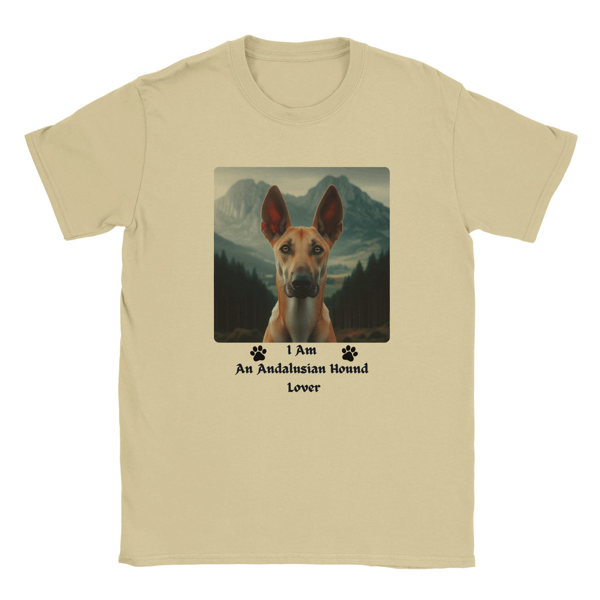 Andalusian Hound Classic Unisex Crewneck T-shirt - Petselfie