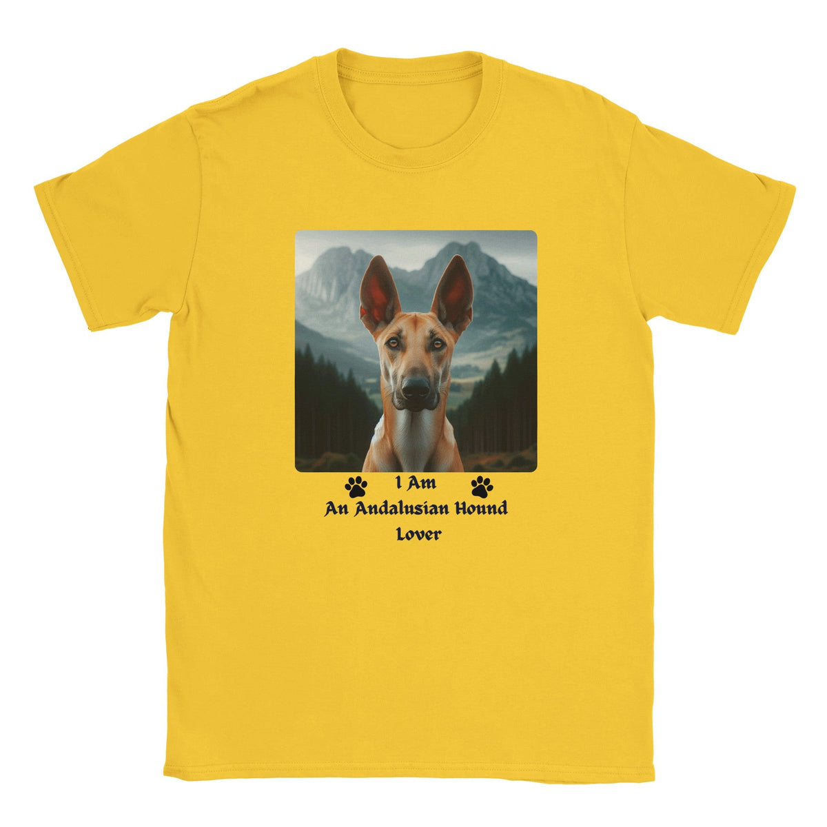 Andalusian Hound Classic Unisex Crewneck T-shirt - Petselfie