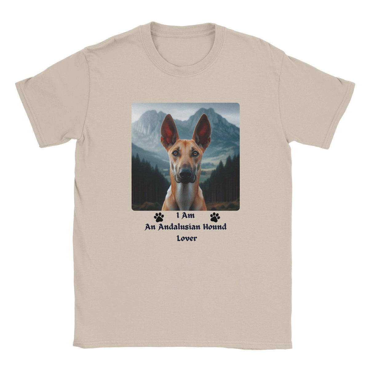 Andalusian Hound Classic Unisex Crewneck T-shirt - Petselfie