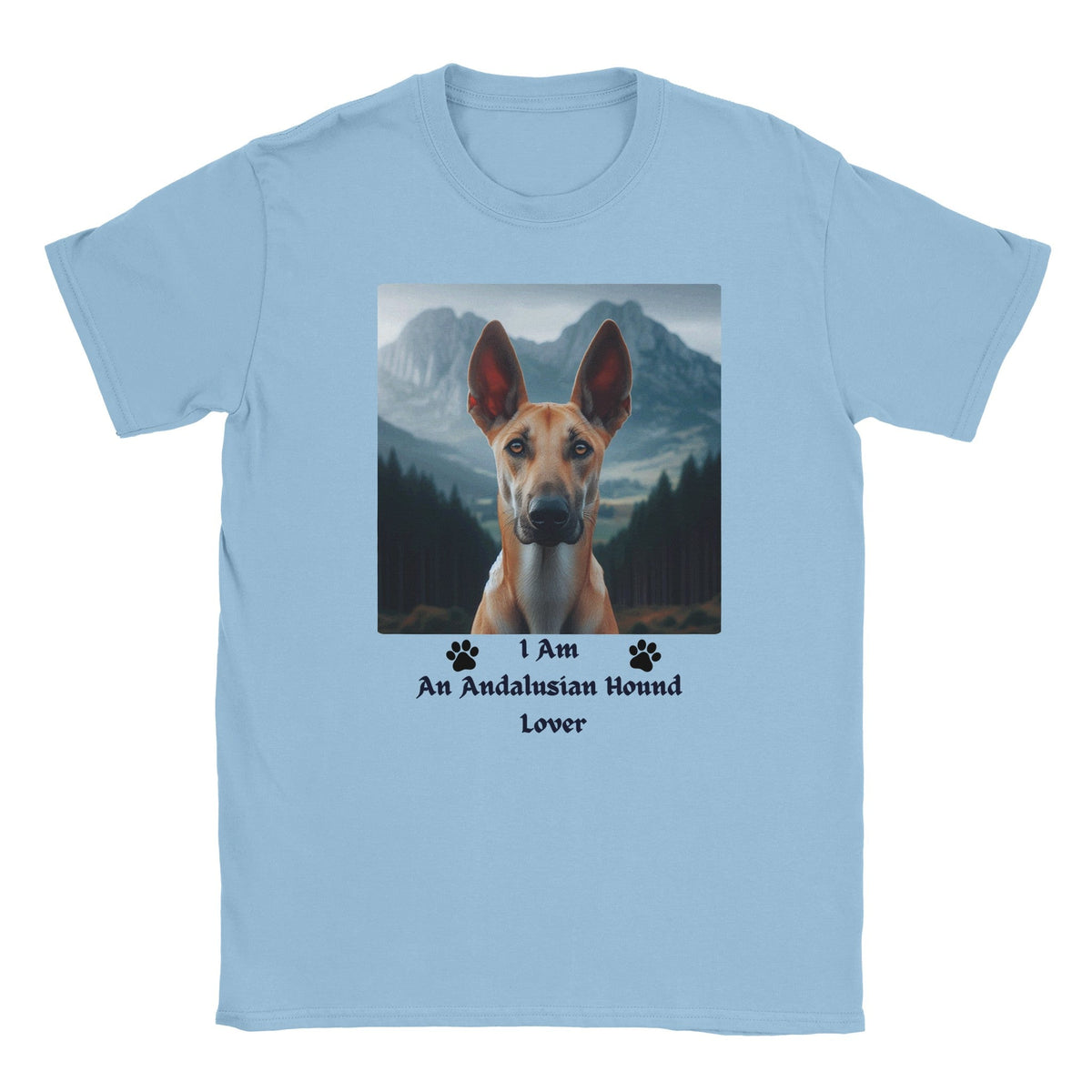 Andalusian Hound Classic Unisex Crewneck T-shirt - Petselfie