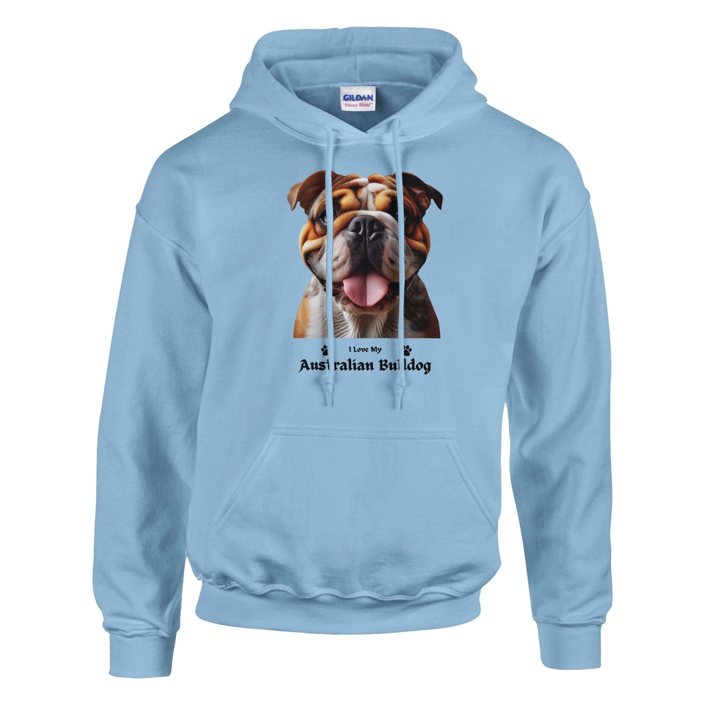 Australian Bulldog Hoodie - PetSelfie - Petselfie