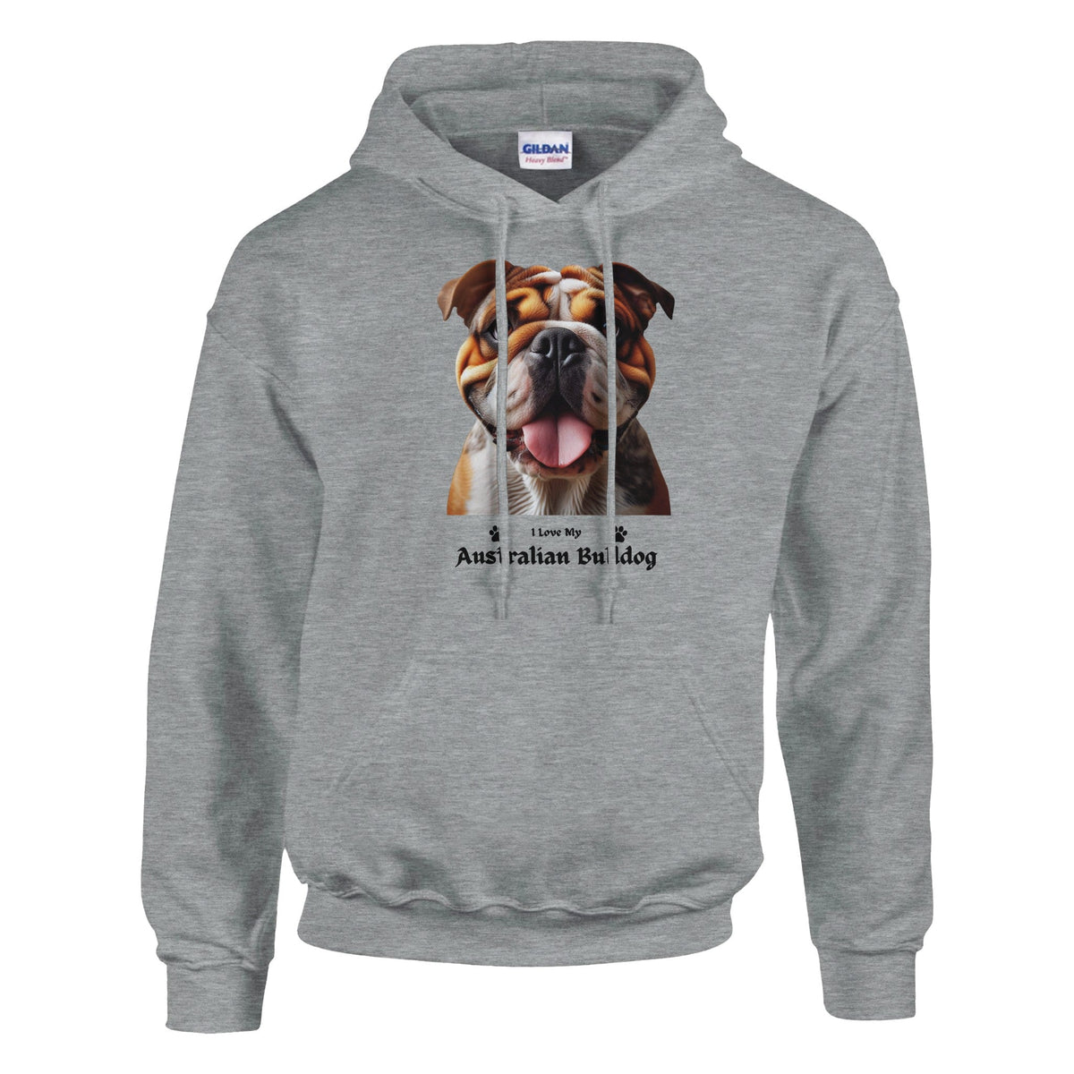 Australian Bulldog Hoodie - PetSelfie - Petselfie