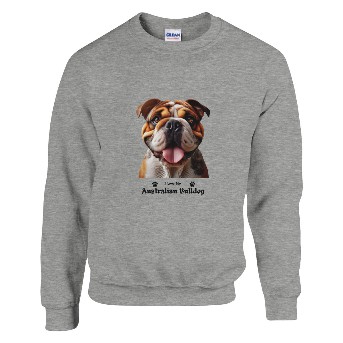 Australian Bulldog Sweatshirt - PetSelfie - Petselfie