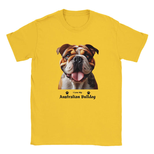 Australian Bulldog T-Shirt - PetSelfie - Petselfie