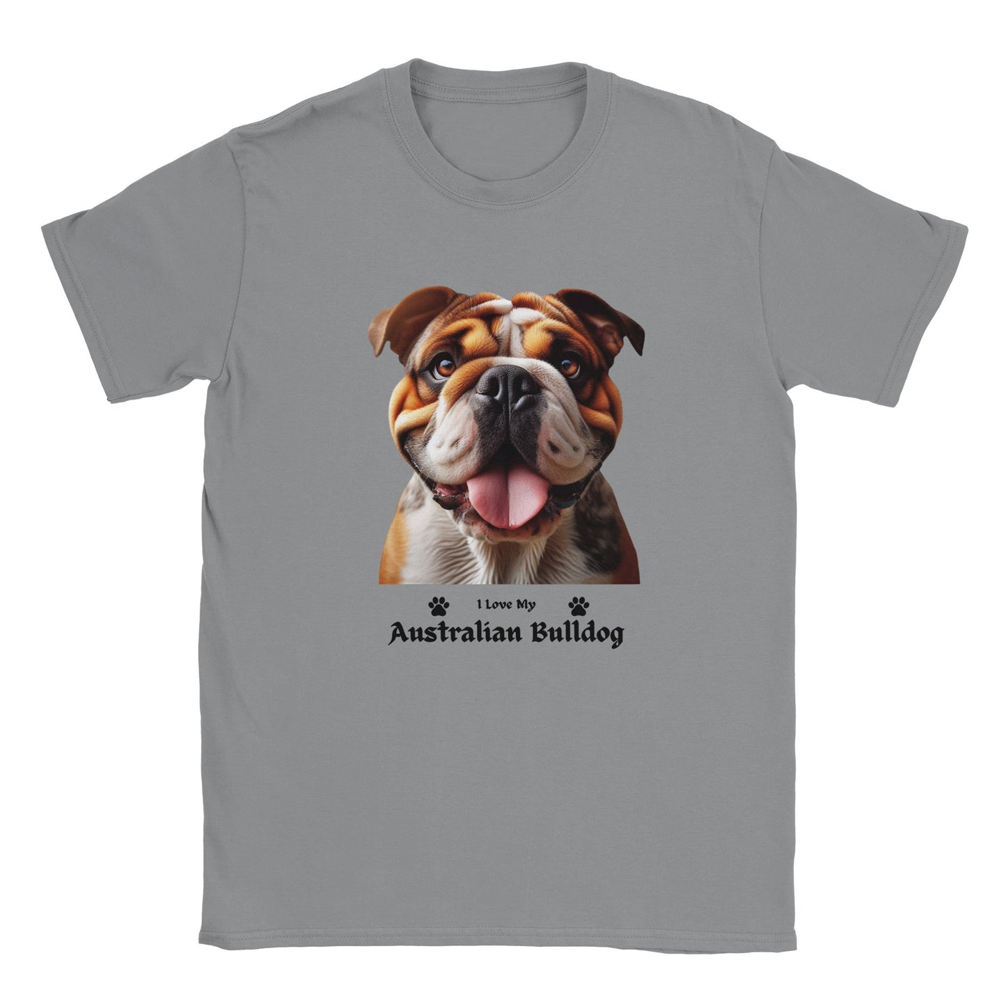 Australian Bulldog T-Shirt - PetSelfie - Petselfie