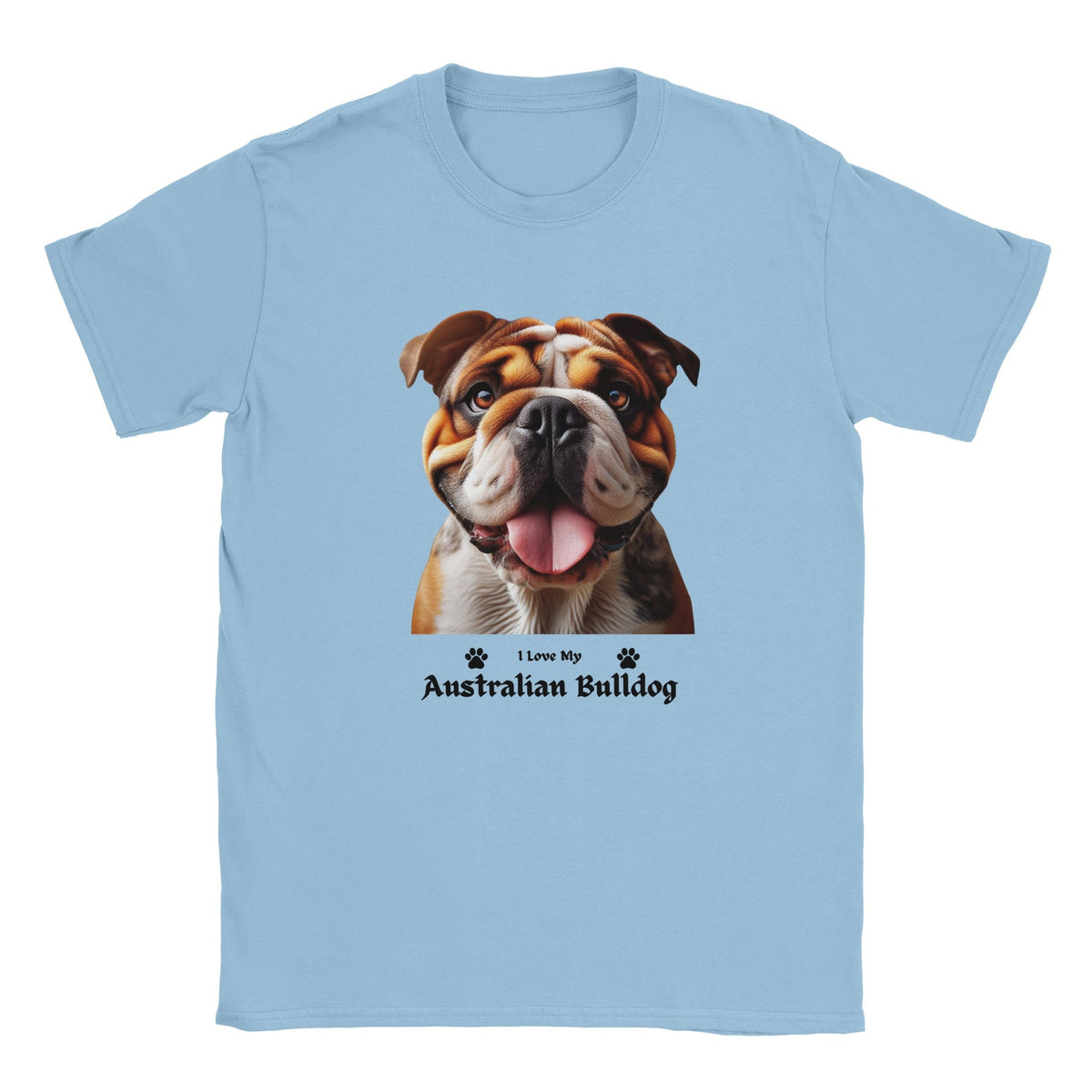 Australian Bulldog T-Shirt - PetSelfie - Petselfie