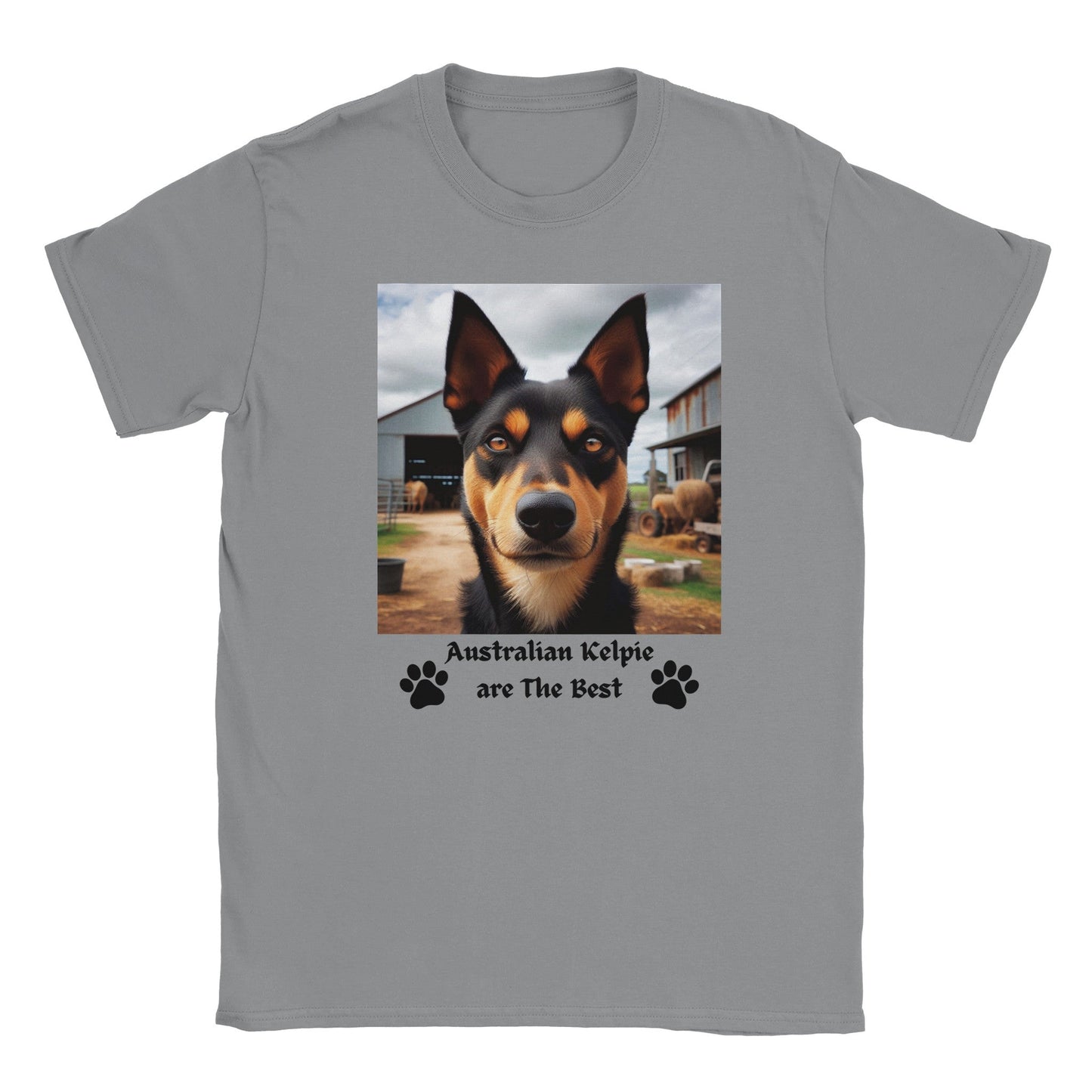 Australian Kelpie T-Shirt - PetSelfie - Petselfie