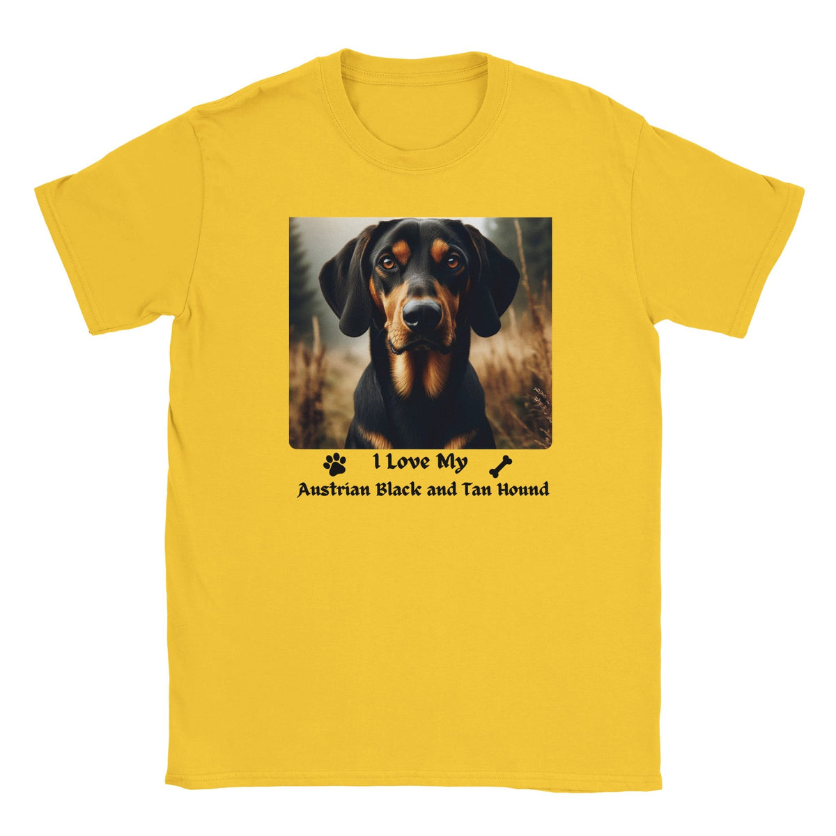 Austrian Black and Tan Hound Classic Unisex T-Shirt - Petselfie