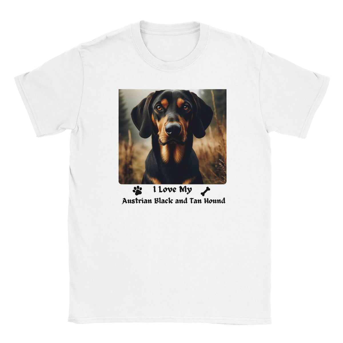 Austrian Black and Tan Hound Classic Unisex T-Shirt - Petselfie