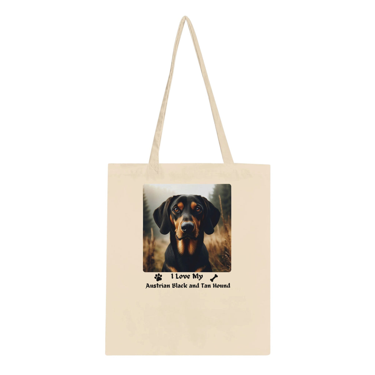 Austrian Black and Tan Hound Tote Bag - PetSelfie - Petselfie