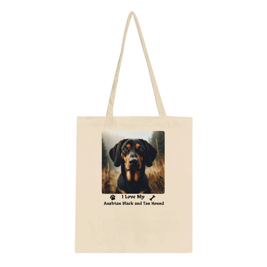 Austrian Black and Tan Hound Tote Bag - PetSelfie - Petselfie