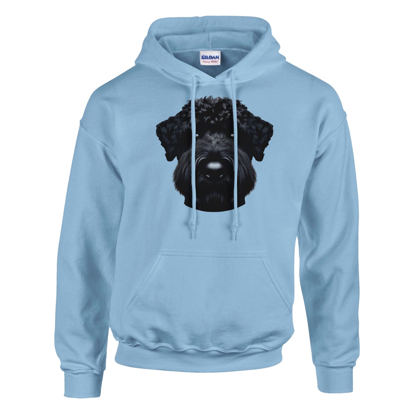 Blue Black russian terrier hoodie