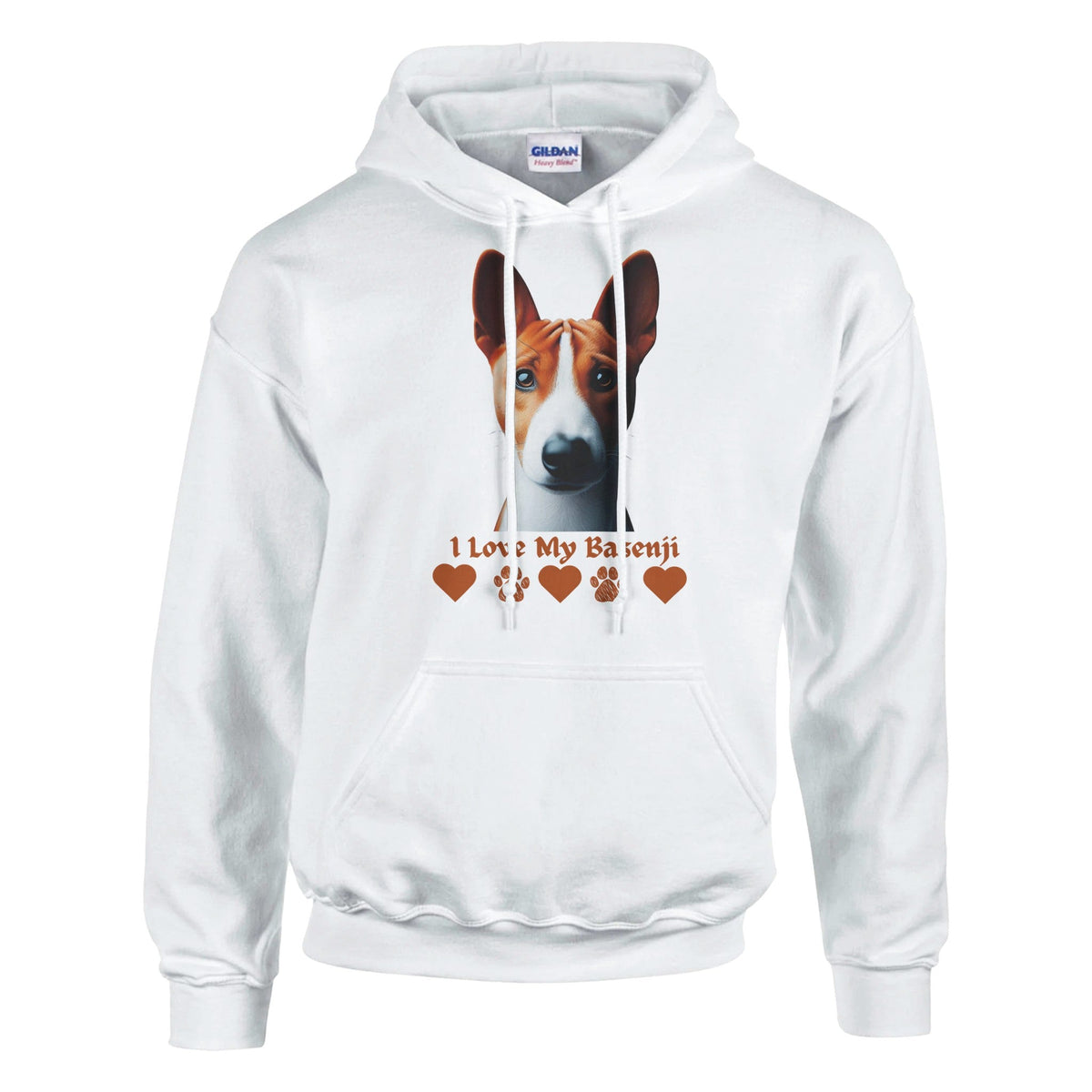 Basenji Dog Hoodie - PetSelfie - Petselfie