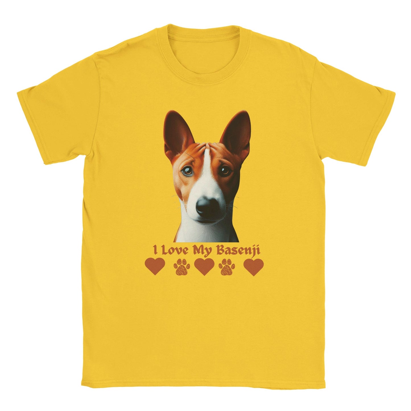 Basenji Dog T-Shirt - PetSelfie - Petselfie