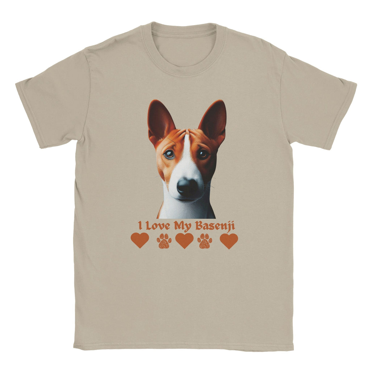 Basenji Dog T-Shirt - PetSelfie - Petselfie