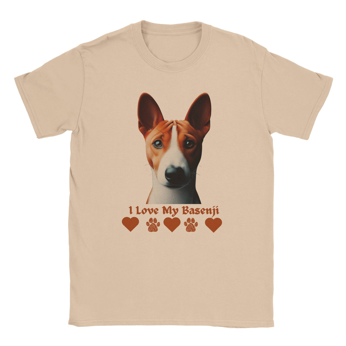 Basenji Dog T-Shirt - PetSelfie - Petselfie