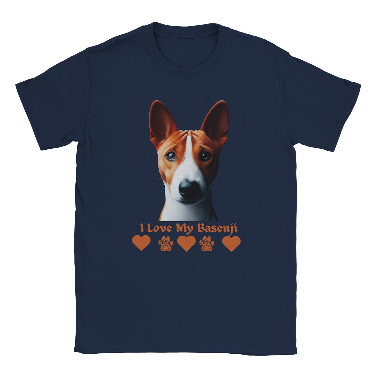 Basenji Dog T-Shirt - PetSelfie - Petselfie