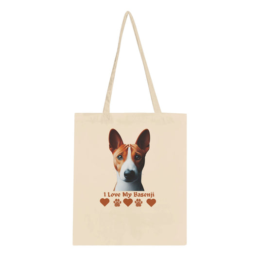 Basenji Dog Tote Bag - PetSelfie - Petselfie