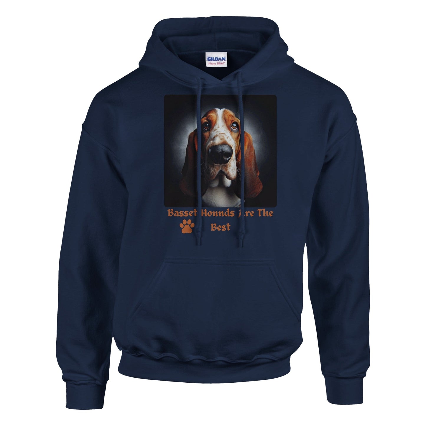 Basset Hound Dog Hoodie - PetSelfie - Petselfie